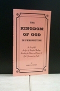 The Kingdom Of God In Perspective