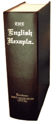 1841 English Hexapla Parallel New Testament<br>Facsimile Reproduction