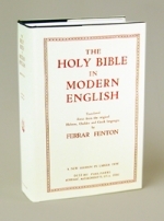 Ferrar Fenton Bible... Hardbound (shown) "BACK IN STOCK! ...ALSO HAVE BLACK&WHITE LEATHERETTE