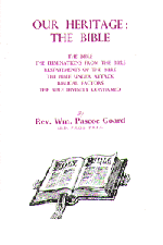 Our Heritage The Bible